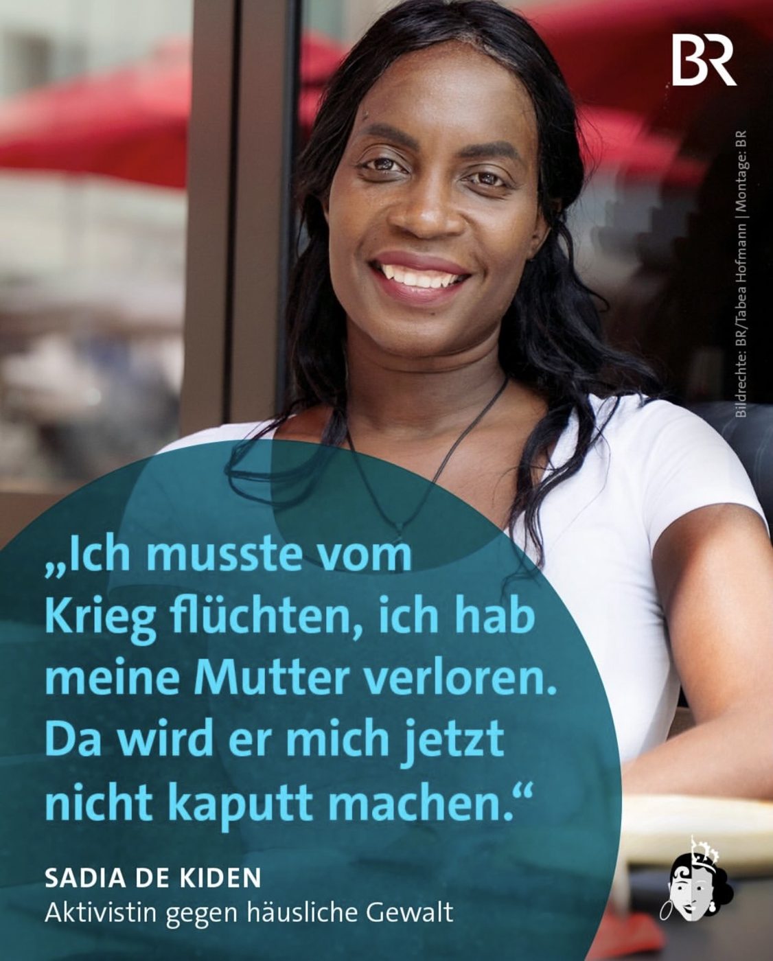 BR graphic with a quote by Sadia De Kiden