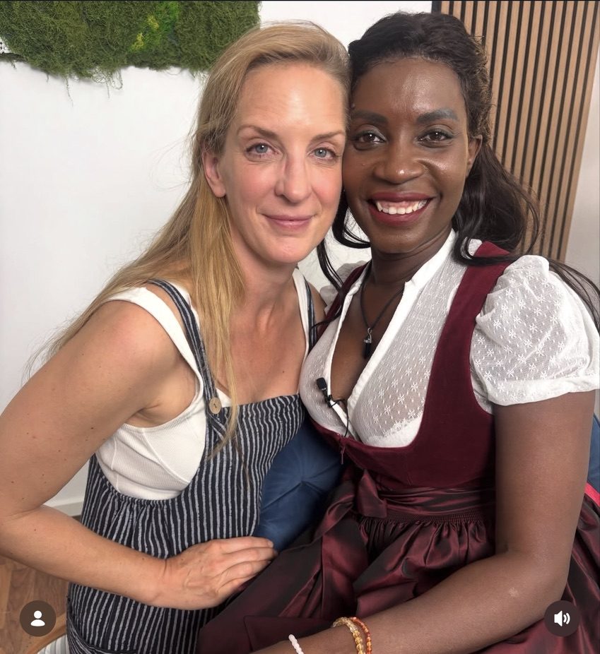 Sadia De Kiden with Caro Matzko